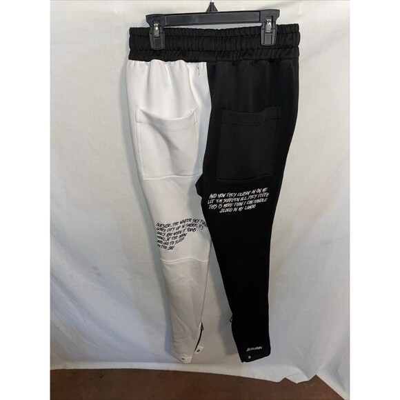 GVAPI Men’s Athletic Pants Size 30x34 Black White Athleisure Outdoors Comfort - Picture 9 of 15